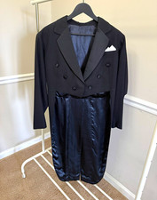 Arthur Ashmore Men s Black Tailcoat Pinstripe Formal Theater Stage Tuxedo