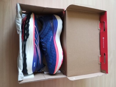 PUMA ELECTRIFY NITRO 4 LAUFSCHUH - FARBE BLAU   ROT   WEISS   TOPMODELL