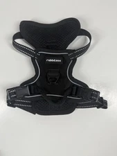 Rabbitgoo Dog Harness Size Extra Small Black No Pull 2 Clips Protect Trachea New