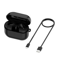 New Earphones Charging Box Black w/ Cable For Samsung Galaxy Buds3 SM-R530 Parts