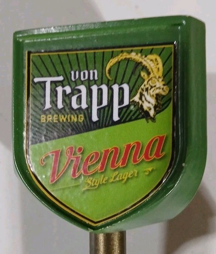 VON TRAPP BREWING - Vienna LAGER - STOWE, VT - BEER TAP HANDLE (RAM HORN) - Picture 4 of 12