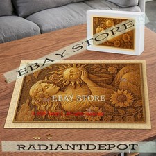 Sacred family golden spiritual 500pc jigsaw puzzle 15X20.5 in