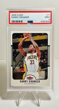 2006-07 Fleer #71 Danny Granger  Basketball PACERS PSA 9 MINT