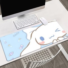 40 90cm1pc Sanrio Cinnamoroll pattern Pad for Desk, Gaming, Office Decor, Non-Sl