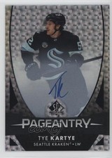 2023-24 SP Authentic Pageantry Auto Tye Kartye #P-79 Auto 0b1f