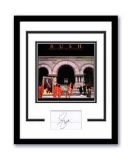 Rush Geddy Lee Autographed Signed 11x14 Framed Photo Moving Pictures ACOA