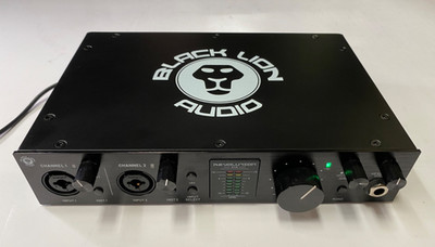 Black Lion Audio Revolution 2x2 Recording Audio Interface USB-C *TESTED WORKING