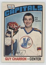 1976-77 O-Pee-Chee Guy Charron #186 0u2j