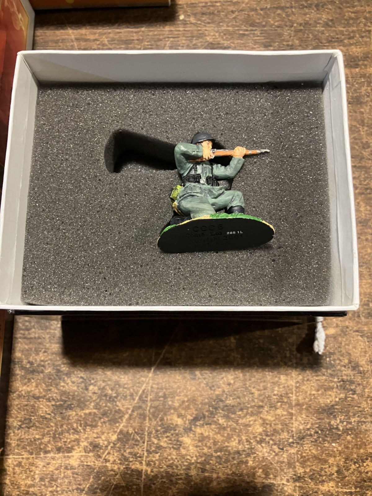 Conte Collectibles 1/32nd scale #CC5 German Infantryman kneeling firing