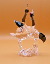 Gru Swarovski Crystal SCS corona rossa 1142860, come nuove con scatola