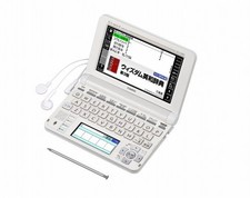 Casio electronic dictionary Data Plus 6 high school model XD-U4800WE White