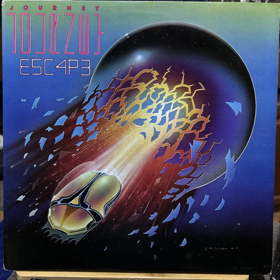 2 LPs JOURNEY–Escape E5C4P3 1981 (masterdisk) Departure 1980*FC36339  Exc  - Image 2 of 4