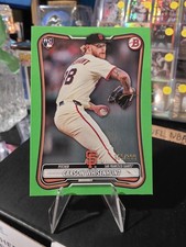 2026 Bowman Carson Whisenhunt Lime Green Border Rookie Card /399
