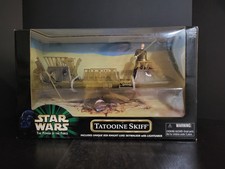 Tatooine Skiff 1999 STAR WARS Power of the Force POTF MIB NEW Sealed