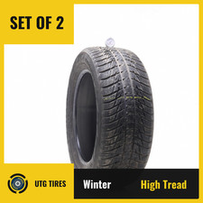 Set Of 2 Used 25555r18 Nokian Wr G3 Suv 109v - 932 Set Of 2 Used 25555r18 Nokian Wr G3 Suv 109v - 932