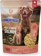Freeze-Dried Salmon Treats for Dogs Cats  High Protein, Natural, 18oz
