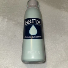 BRITA Premium Double Wall Stainless Steel Insulated Filtered Water Bottle 20 oz