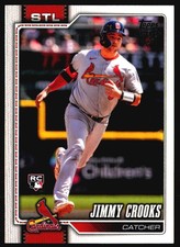 2026 Topps Baseball #73 Jimmy Crooks RC St. Louis Cardinals