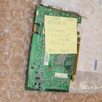 One FURUNO Video Circuit Board 3D NGPV1 NVidia GeForce 7300GT PCI-E DVI-VGA