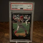 2011 Bowman Draft Mike Trout PSA 8 Rookie Card Angels