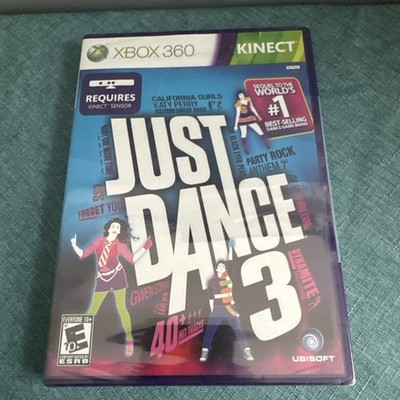 Just Dance 3 (Microsoft Xbox 360, 2011) Kinect Brand New Factory Sealed Game