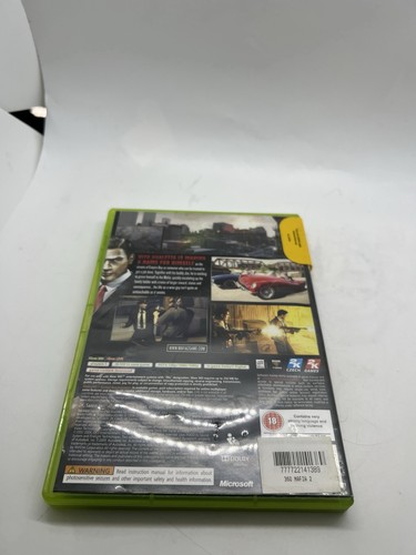 Mafia 2 II Microsoft Xbox 360 Video Game Complete Map Manuals Tested - Picture 8 of 24