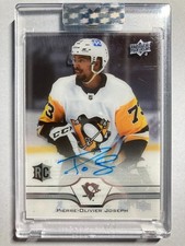2020-21 Upper Deck Clear Cut #CC-PJ Pierre-Olivier Joseph RC