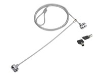 CNBSLOCK15T Conceptronic Double Notebook Lock Laptop Cable Lock with 2 S ~D~