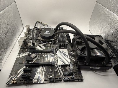 ASUS Prime Z390-P Mainboard Intel i5 9th Gen Corsair Hydro CW-9060010 Bundle