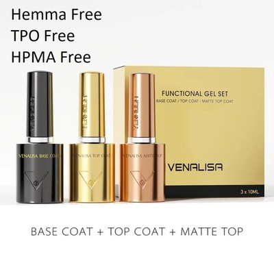 Hemma frei / TPO frei VENALISA 10ml Nagel Gel Lack Lack Semi Permanent