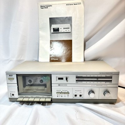 VTG Cassette Deck Modular Component Systems MCS 3541 Stereo (Tested/Working!)