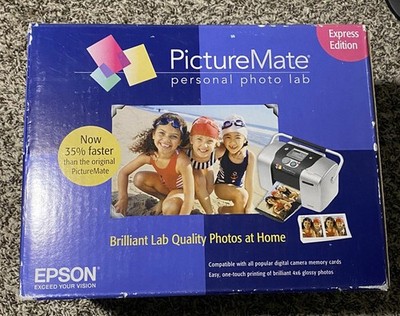 Epson PictureMate Personal Photo Lab Express Edition New Open Box