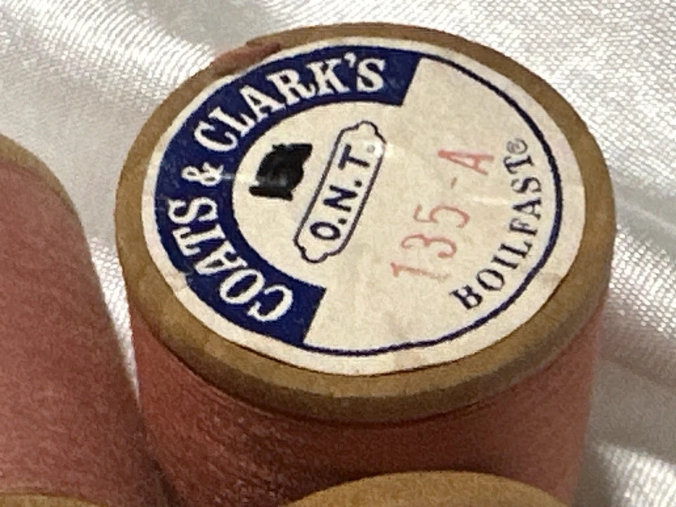 LOT of 4 Coats & Clark’s PINK #135-A & #158 Thread 300 Yd VARIOUS - Image 2 of 4