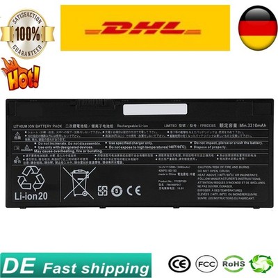 FPB0338S Akku Ersatz für Fujitsu LifeBook E5511 U7410 U7510 FPCBP529AP FPCBP531