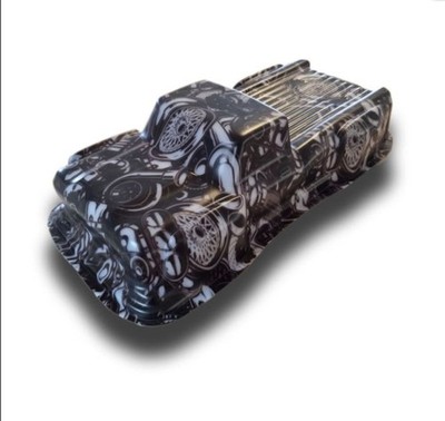 KMM KMM001011TU Unbreakable Karo + Dekor Turbo-Designprint für ARRMA Outcast 4S
