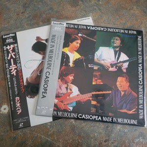 Casiopea LaserDisc Lot The Party Visual Stack Made in Melbourne Japanese Fusion