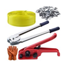 Packaging Banding Strapping Kit Tensioner Tool Sealer, Pallet Strapping Kit, ...