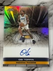 2025 Topps Chrome REFRACTOR #TAU-0B1 OBI TOPPIN On-Card Auto (Pacers)