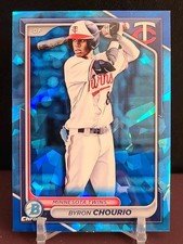 2024 Bowman Draft Chrome Byron Chourio Sapphire #BDC-191