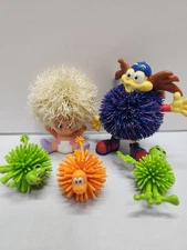 Vintage Koosh Lot, Kooshlings, Oddzon, Alien, Etc