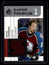 Peter Forsberg Cards, Rookie Cards and Autographed Memorabilia Guide 13