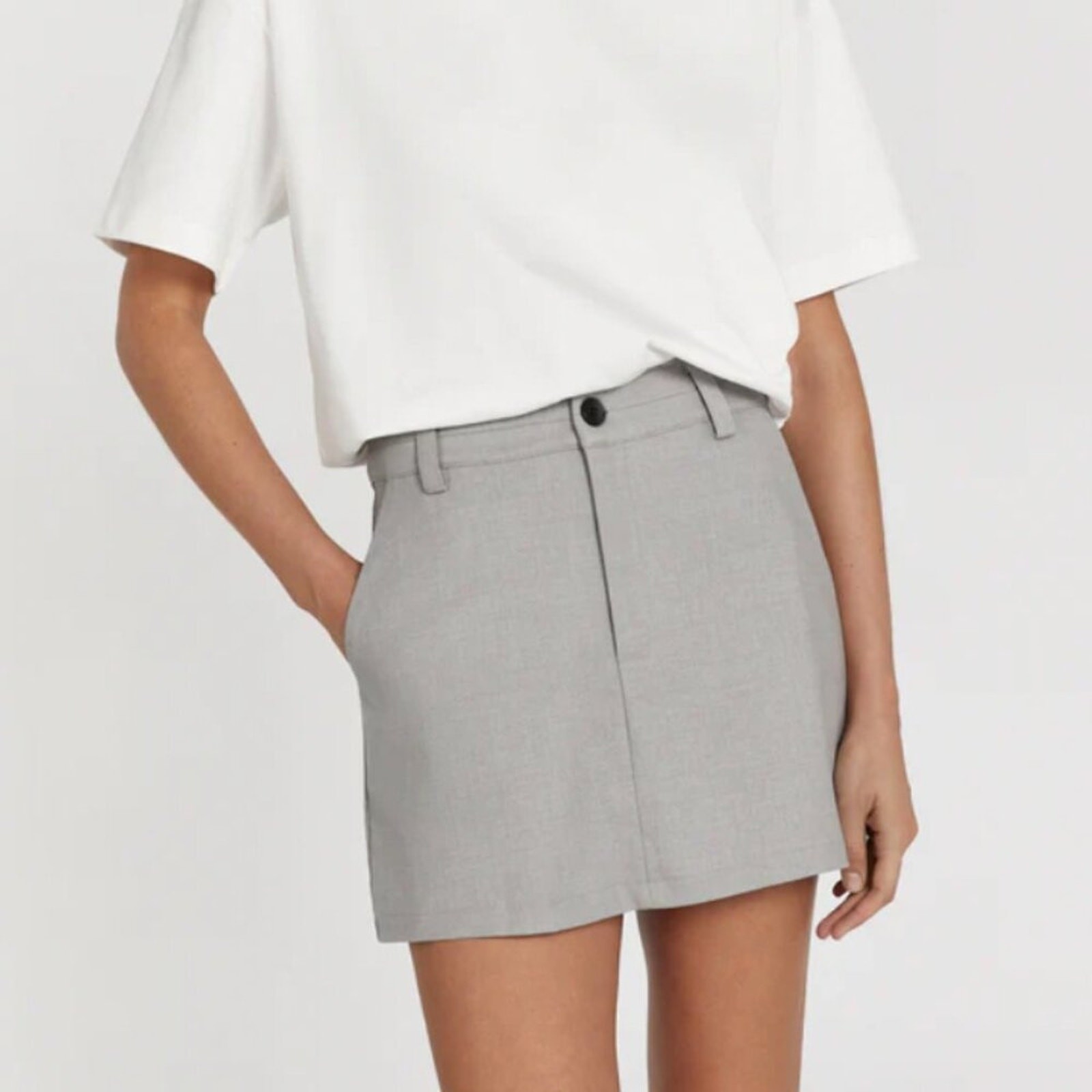 Dissh Dylan Silver Skort - image 2