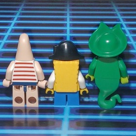 Lego The Flying Dutchman 3817 Minifig Green Pirate Ghost SpongeBob Patrick LOT