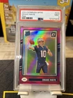 2024 Donruss Optic Drake Maye Pink Rated Rookie #229 Patriots PSA 9