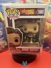 Figura de vinilo con protector Funko Pop Movies El planeta de los simios (John Brent #1865)