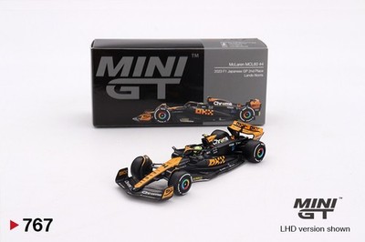 MINI GT McLaren MCL60 #4 Lando Norris F1 2023 Japanese GP 2nd Plac