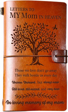 Memorial Gifts for Loss of Mother Refillable LETTERS TO MY MOM IN HEAVEN