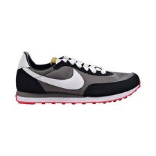 Nike Waffle Trainer 2 Big Kids' Shoes Flat Pewter-Black-Siren Red DC6477-005