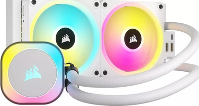 CORSAIR iCUE Link H100i RGB Liquid CPU Cooler  White CW-9061005-WW