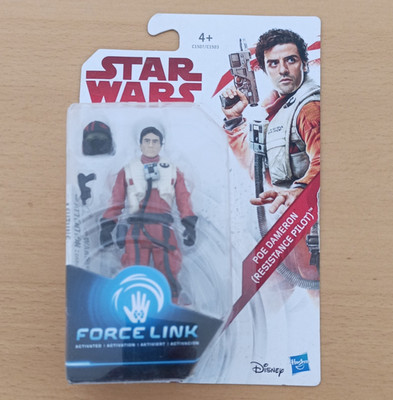 Star Wars Force Link Poe Dameron Resistance Pilot OVP Neu